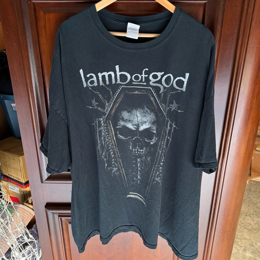 Lamb Of God 2012 Sony Music Entertainment Groove Metal Band Tee Shirt